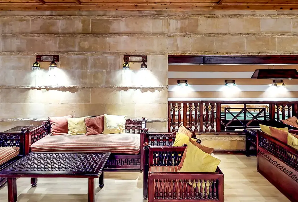 Lobby hotelu Falcon Naama Star