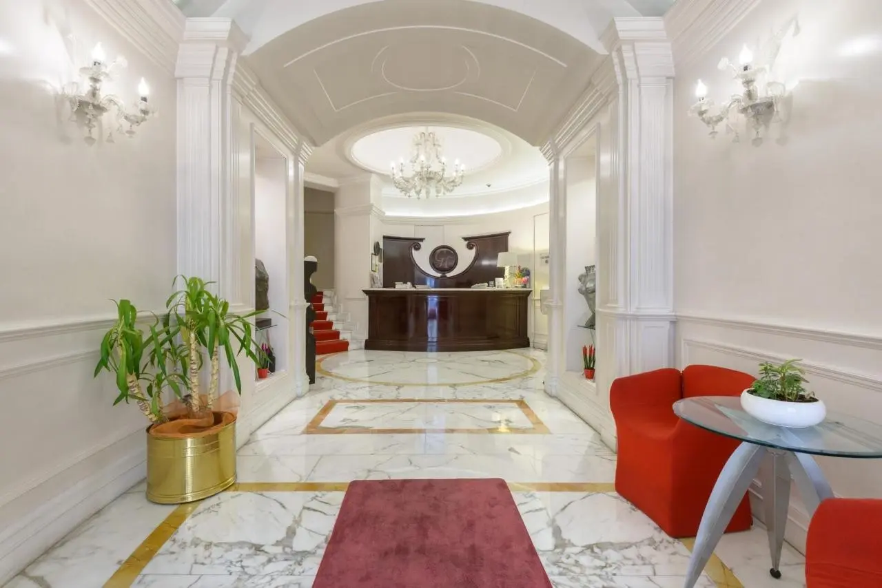 Lobby hotelu Gambrinus