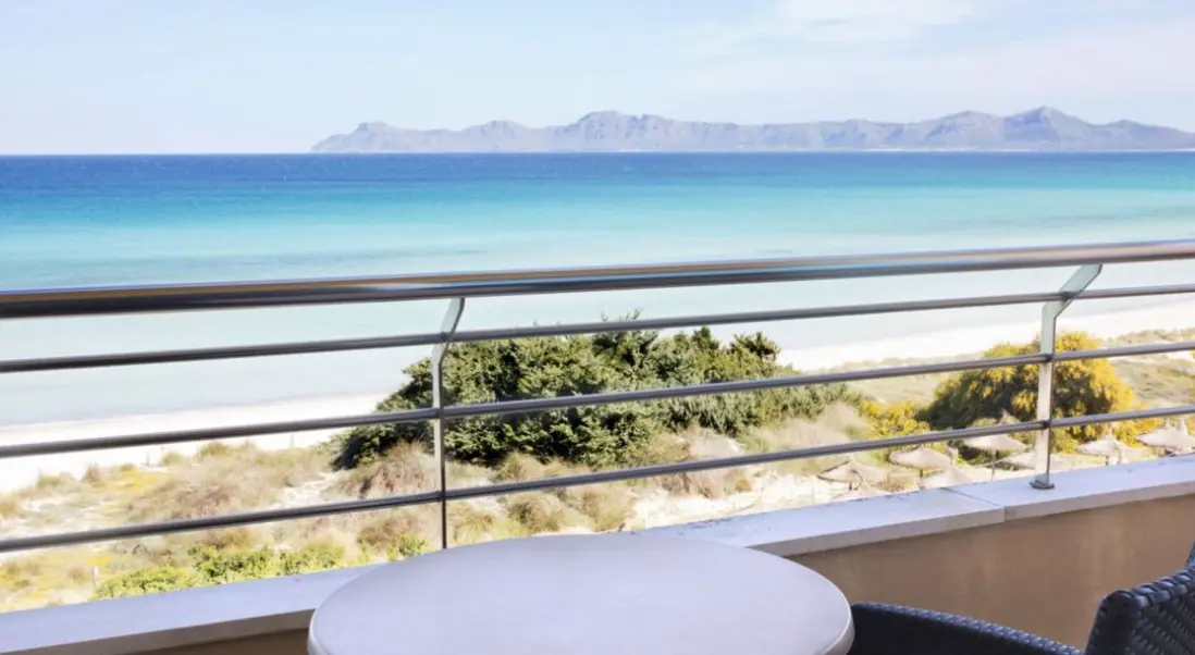 Widok z hotelu Grupotel Natura Playa