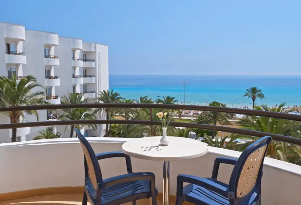 Widok z hotelu Hipotels Dunas Cala Millor