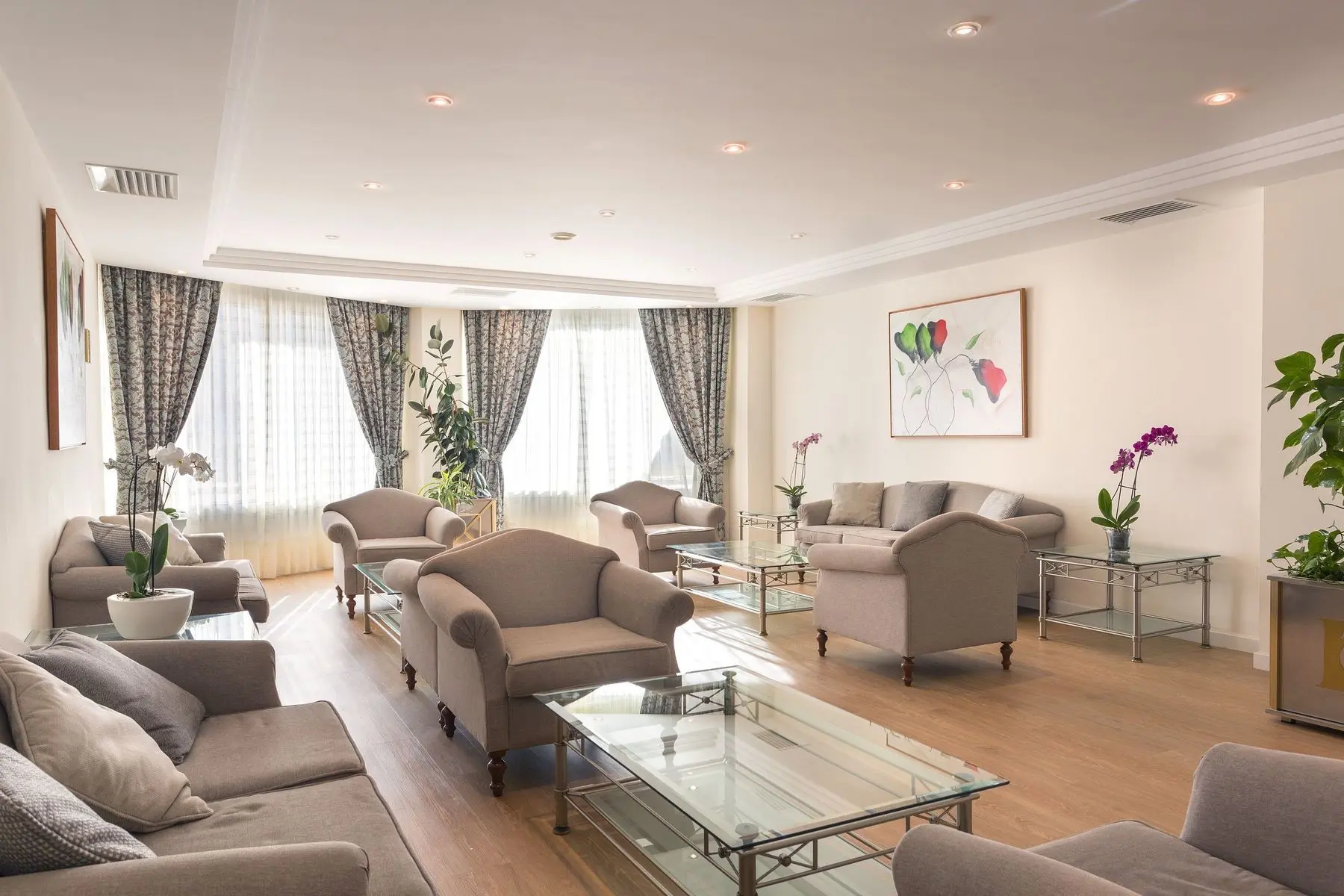 Lobby hotelu Hipotels Mercedes