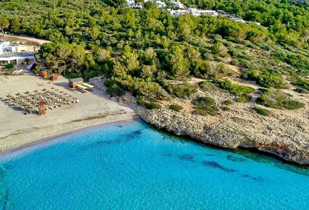 Plaża przy hotelu Iberostar Waves Cala Domingos