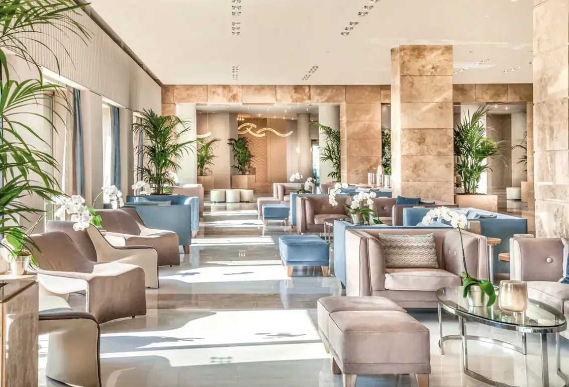 Lobby hotelu Ikos Olivia