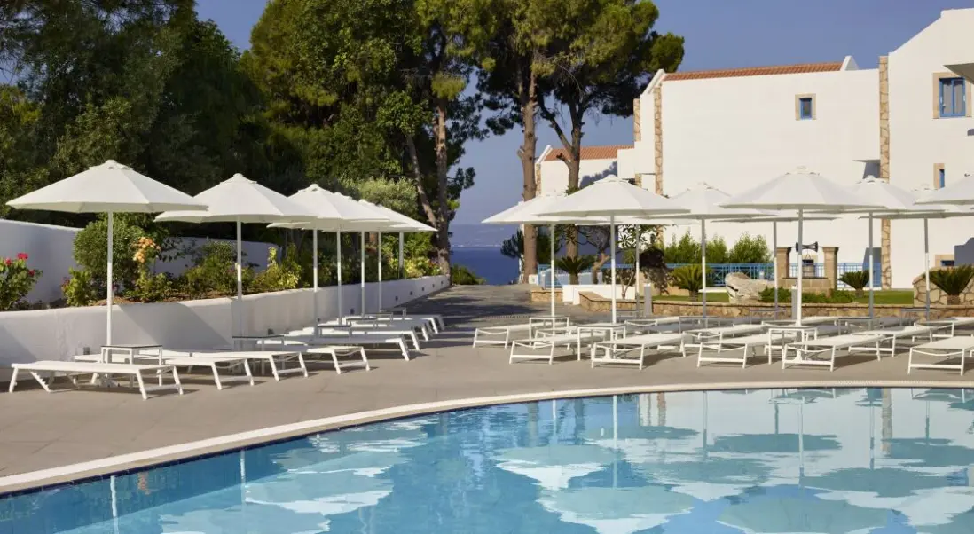 Basen w hotelu Lindia Thalassa Resort