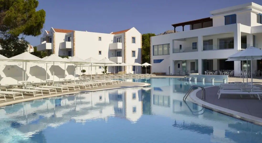 Basen w hotelu Lindia Thalassa Resort