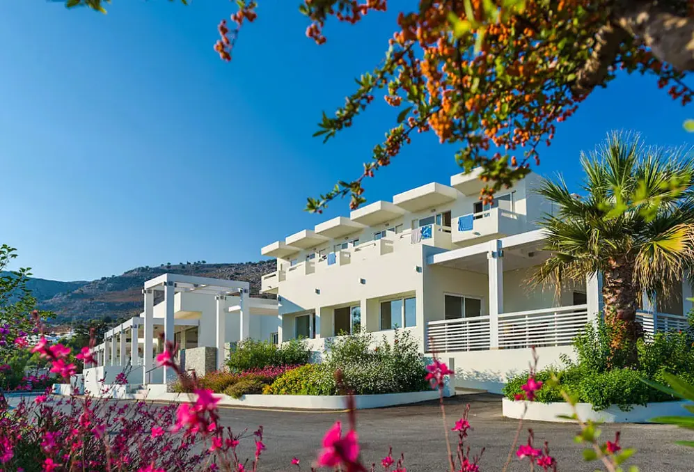 Obiekt hotelu Lindos White Hotel & Suites
