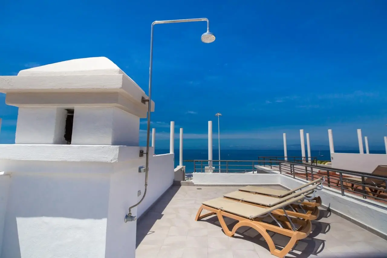 Widok z hotelu Los Olivos Beach Resort