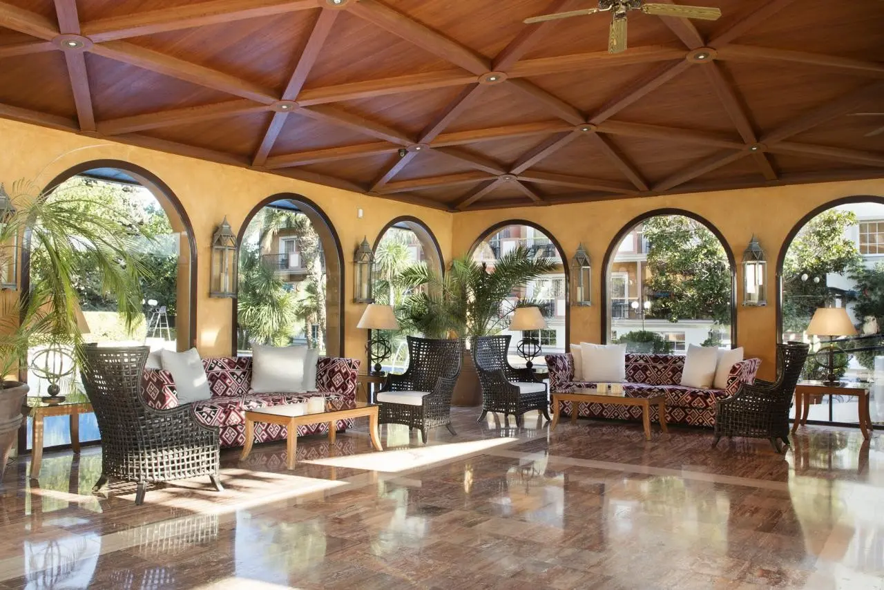 Lobby hotelu Luna Park