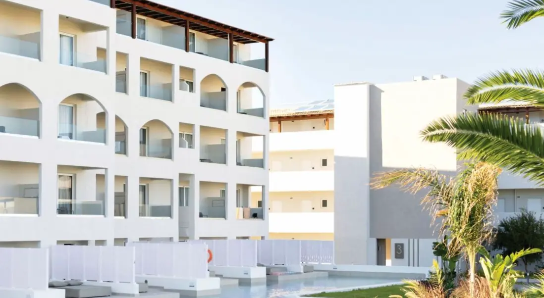 Obiekt hotelu Myrina Beach