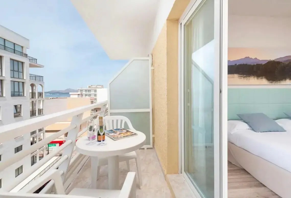 Widok z hotelu Nordeste Playa