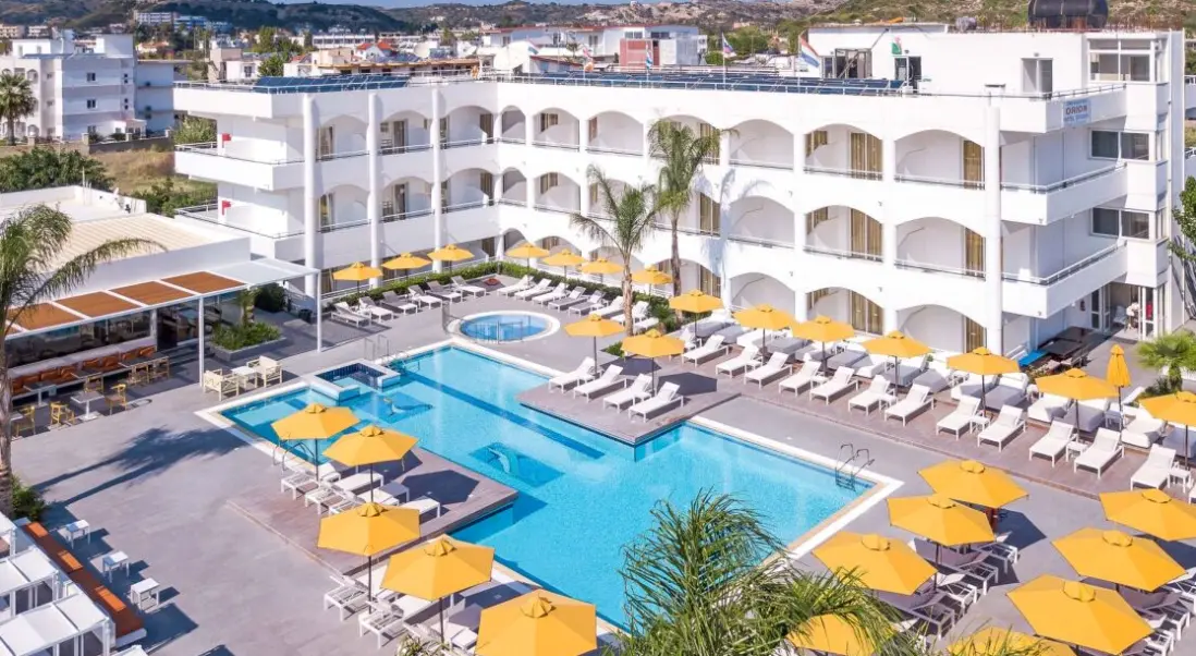 Basen w hotelu Orion Hotel Faliraki