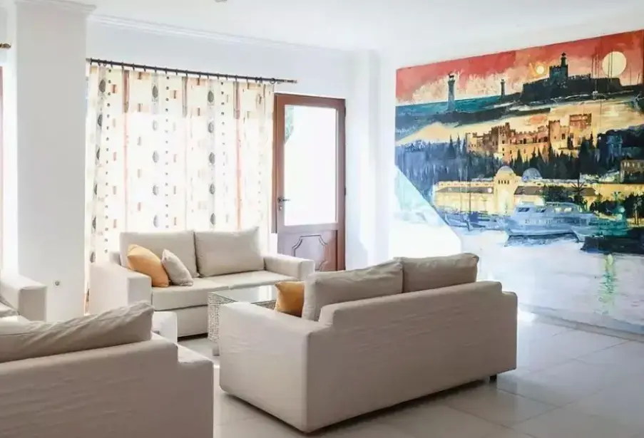 Lobby hotelu Pefkos Village Resort