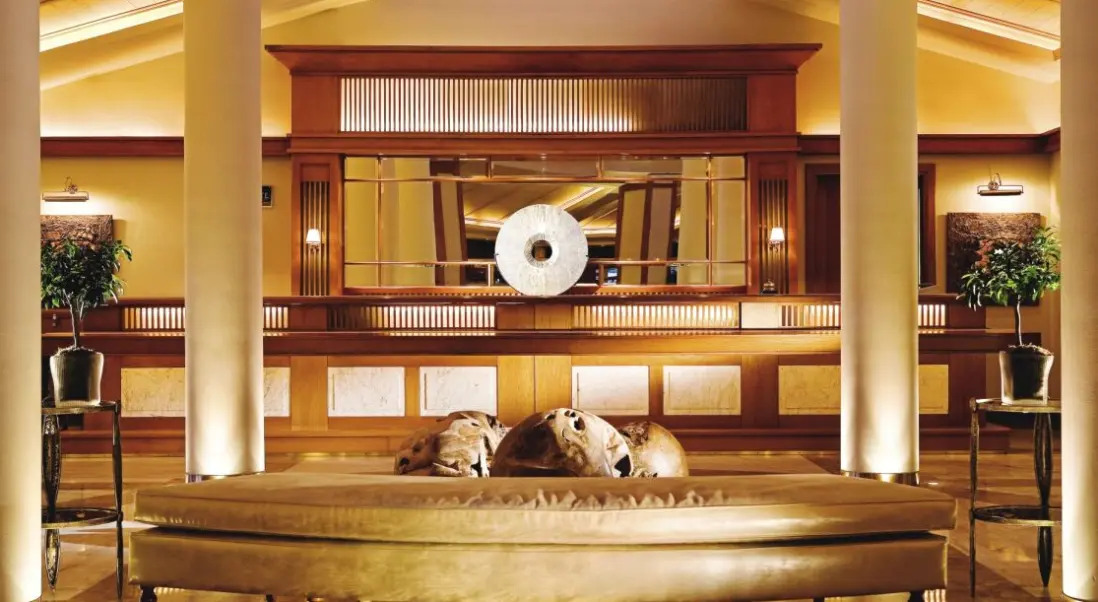 Lobby hotelu Porto Sani