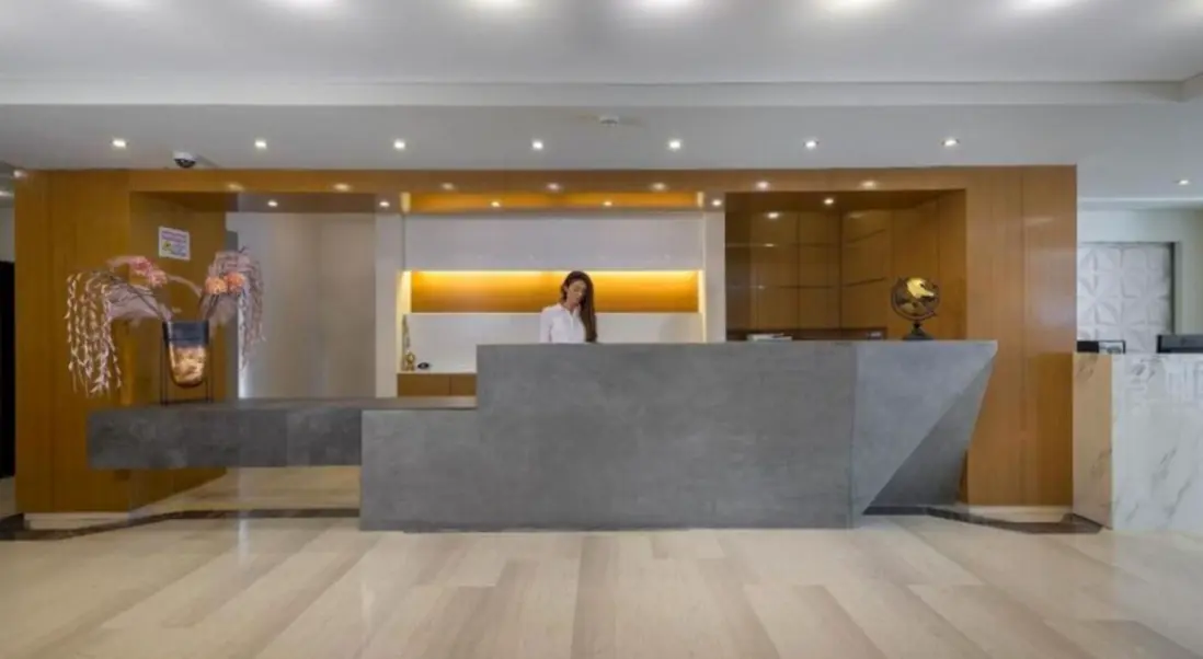 Lobby hotelu Rhodos Horizon Marina