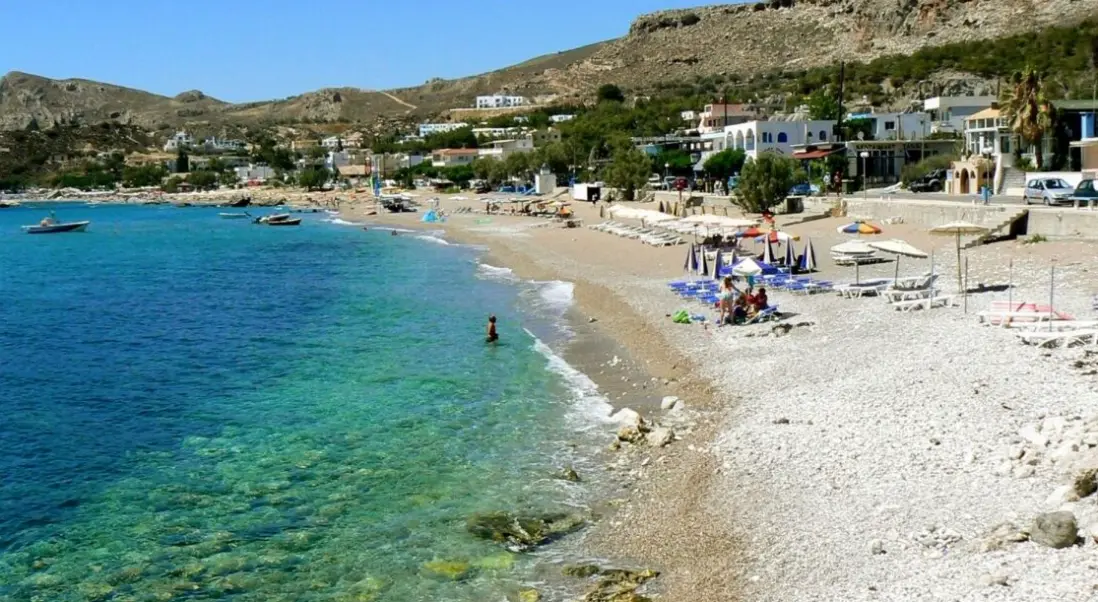 Plaża przy hotelu Stegna Mare