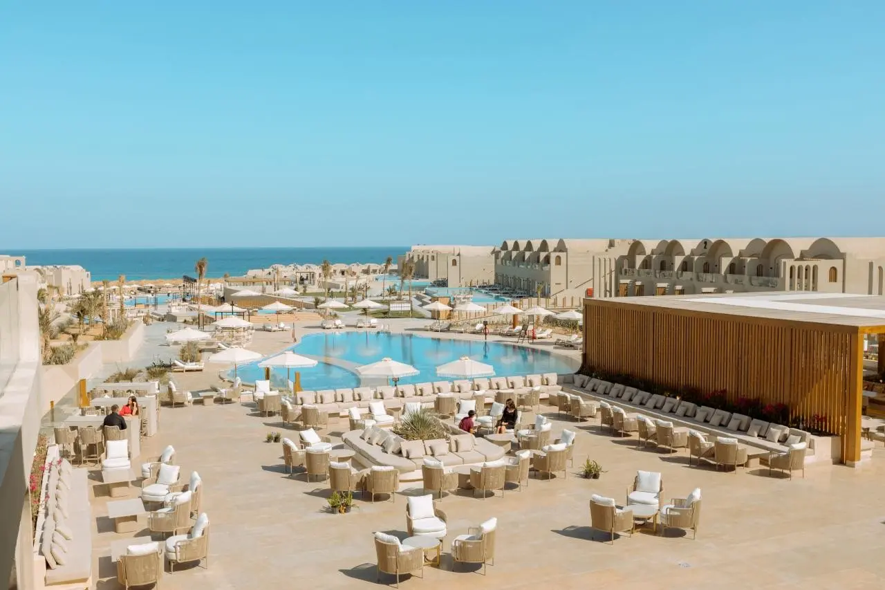 Basen w hotelu Sunrise Anjum Resort Marsa Alam