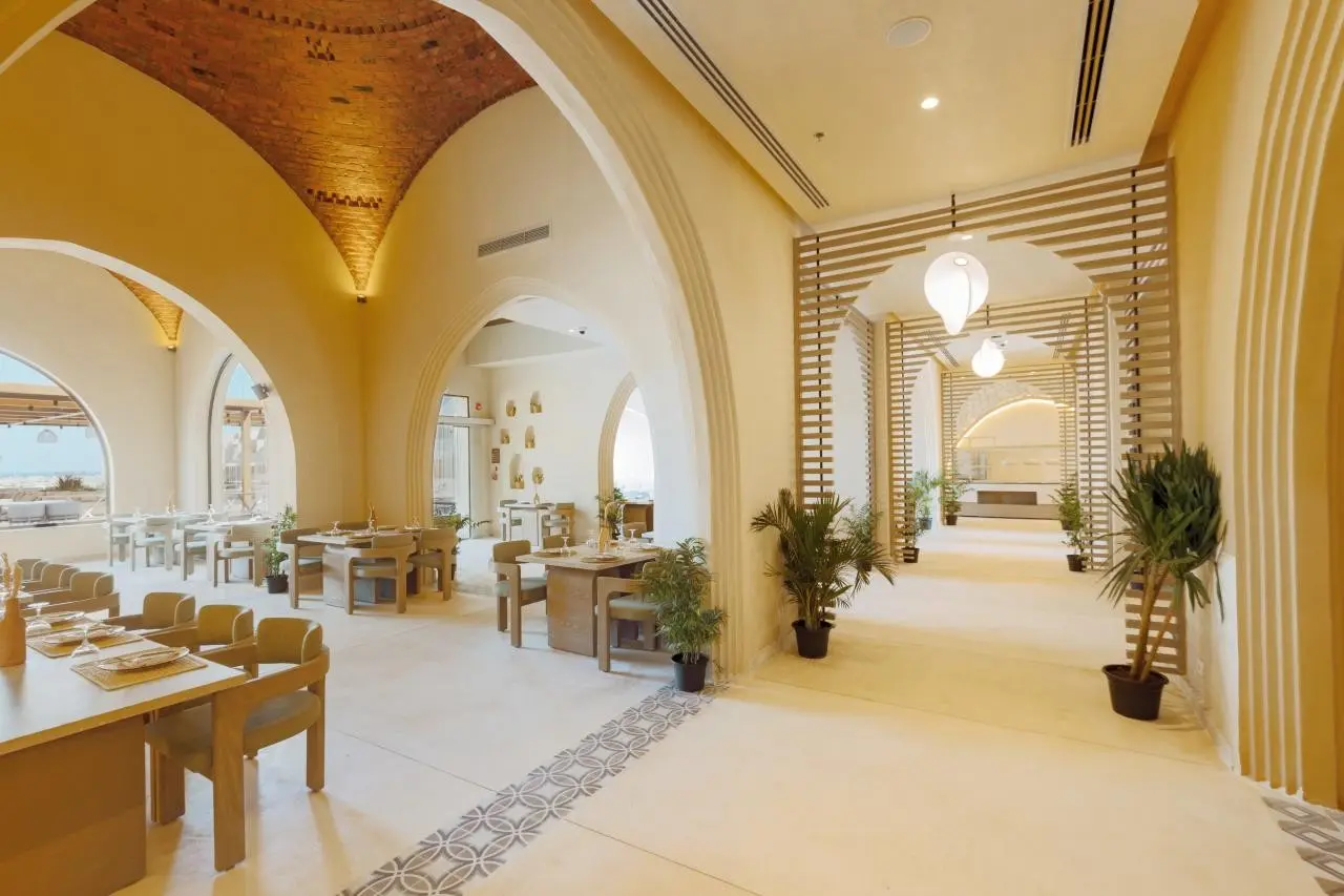 Restauracja i jedzenie w hotelu Sunrise Anjum Resort Marsa Alam