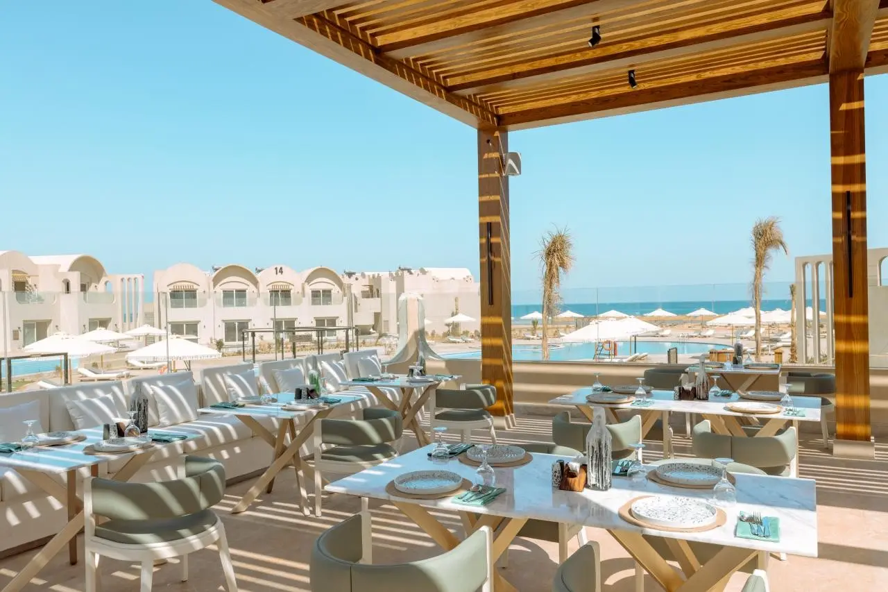 Plaża przy hotelu Sunrise Anjum Resort Marsa Alam
