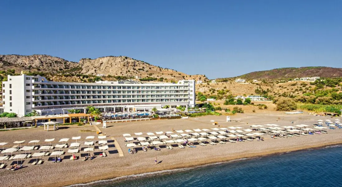 Plaża przy hotelu TUI Blue Lindos Bay