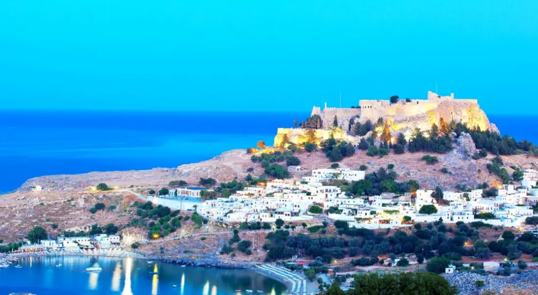 Plaża przy hotelu TUI Blue Lindos Bay