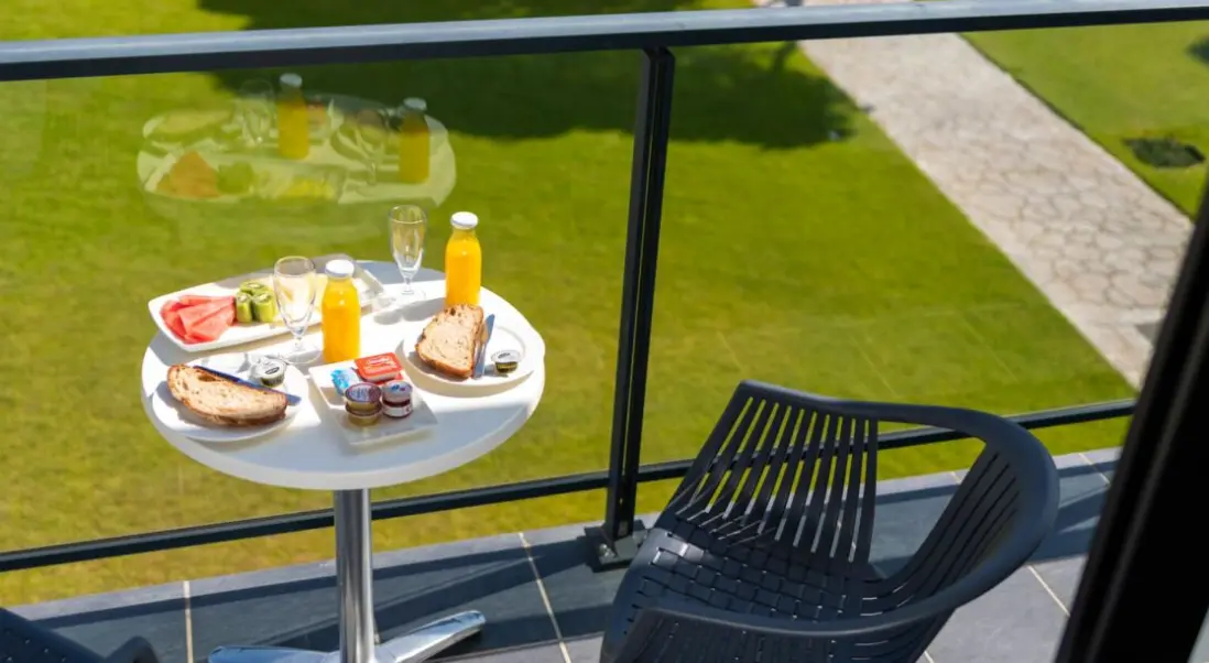 Widok z hotelu Al Sur Apartamentos