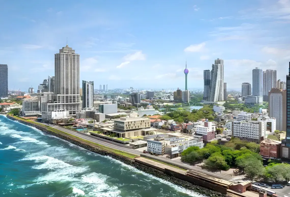 Widok z hotelu Amari Colombo Sri Lanka