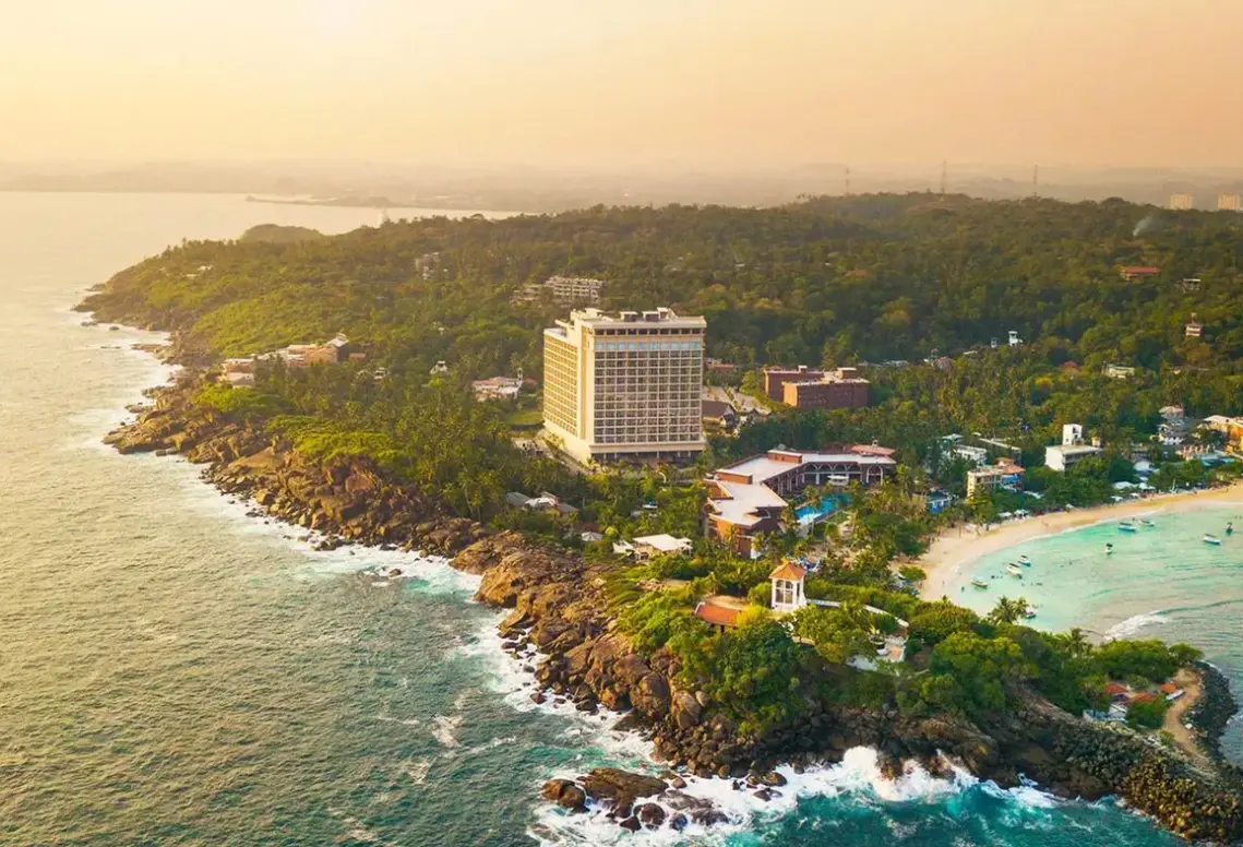 Obiekt hotelu Araliya Beach Resort