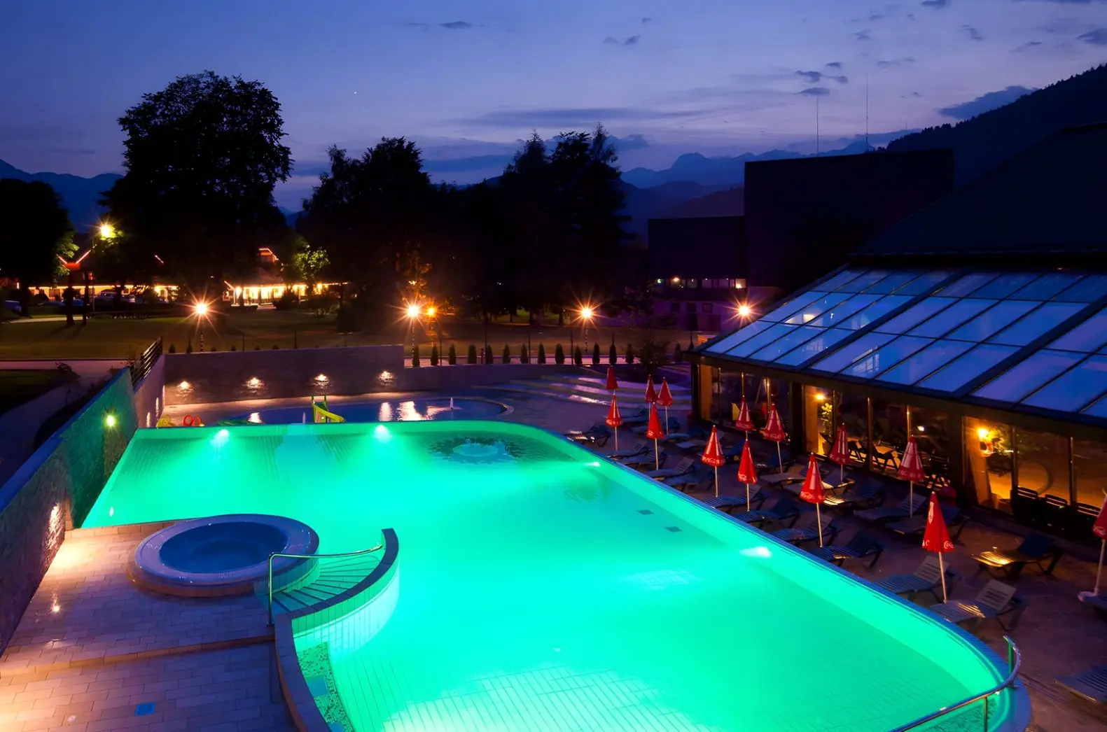 Basen w hotelu Bohinj Eco Hotel & Wellness