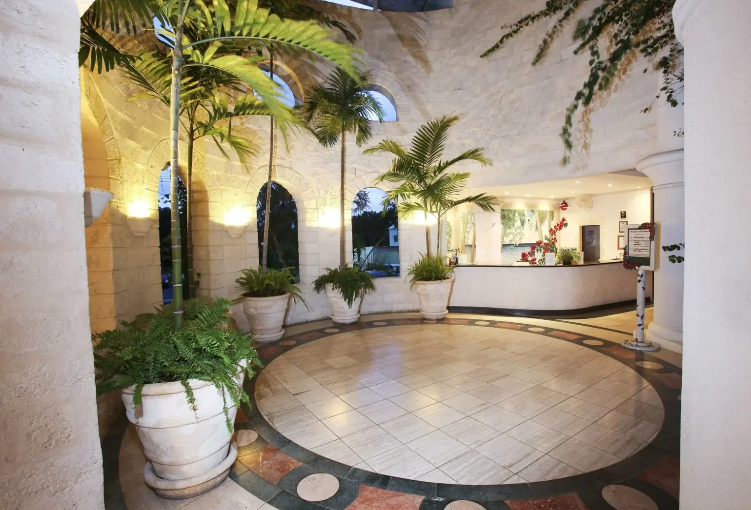 Lobby hotelu Bougainvillea Barbados