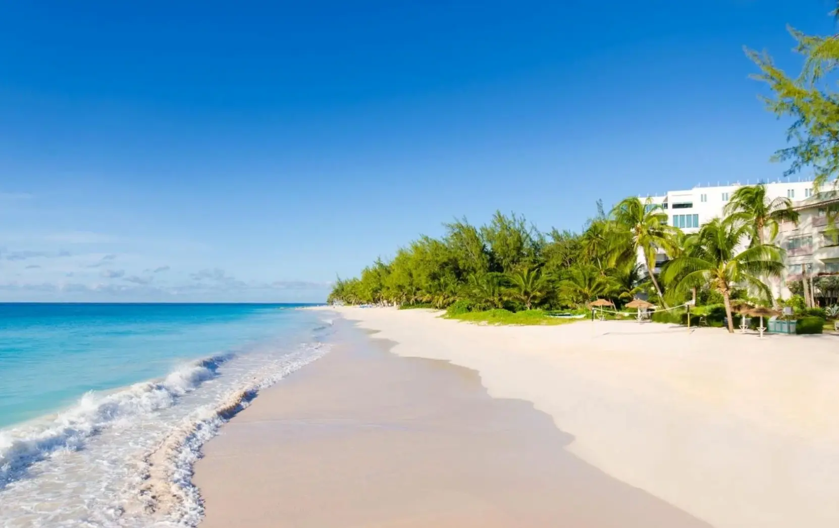 Plaża przy hotelu Bougainvillea Barbados