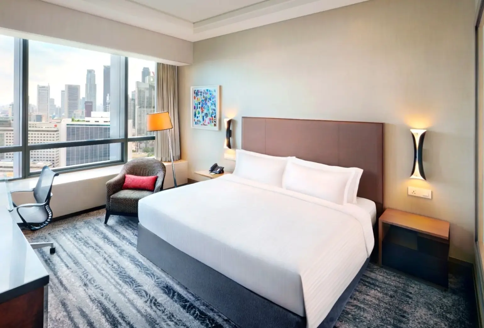 Pokój w hotelu Carlton City Singapore