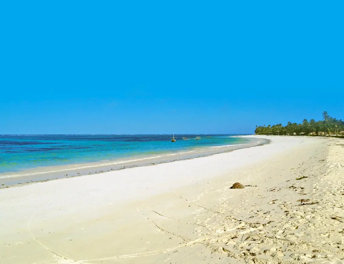 Plaża przy hotelu Dongwe Club Vacanze