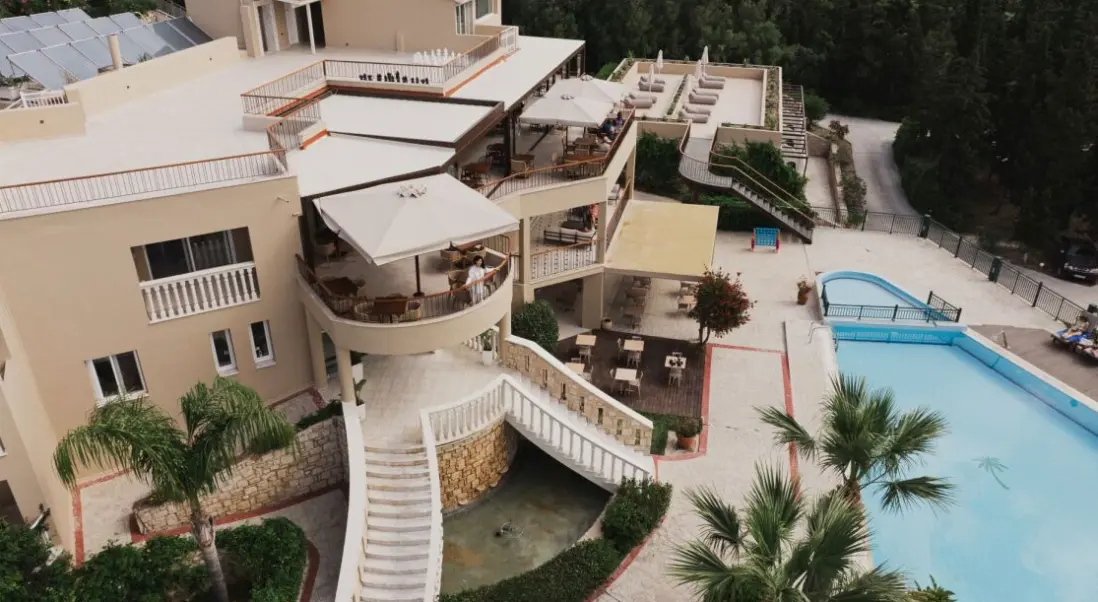 Obiekt hotelu Gerakas Belvedere Hotel & Spa