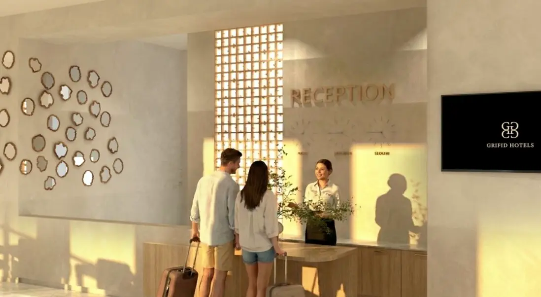 Lobby hotelu Grifid Club Hotel Arabella