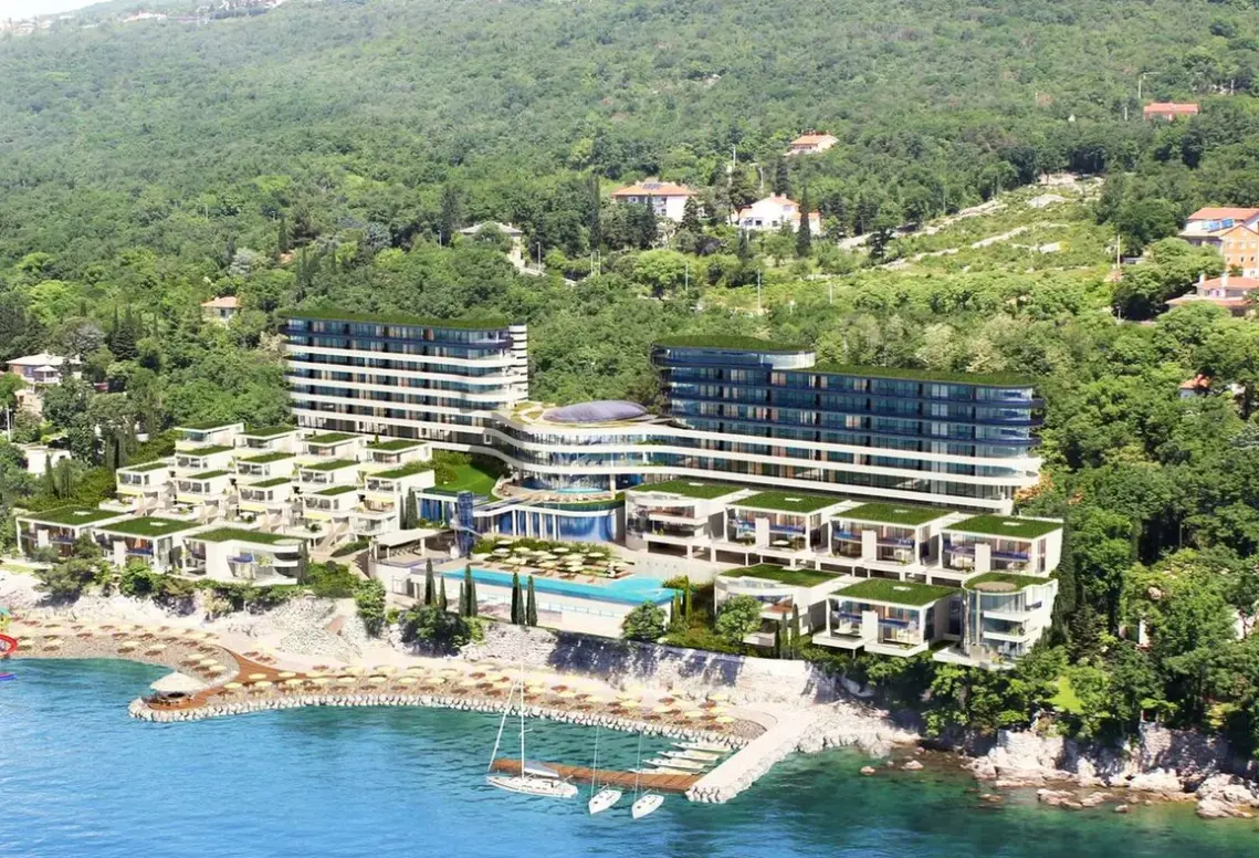 Obiekt hotelu Hilton Rijeka Costabella Beach Resort & Spa