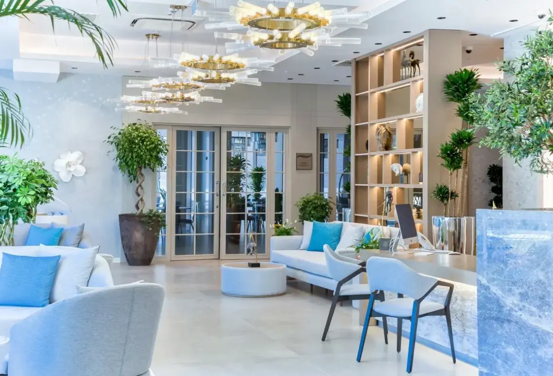 Lobby hotelu Hyatt Regency Kotor Bay Resort