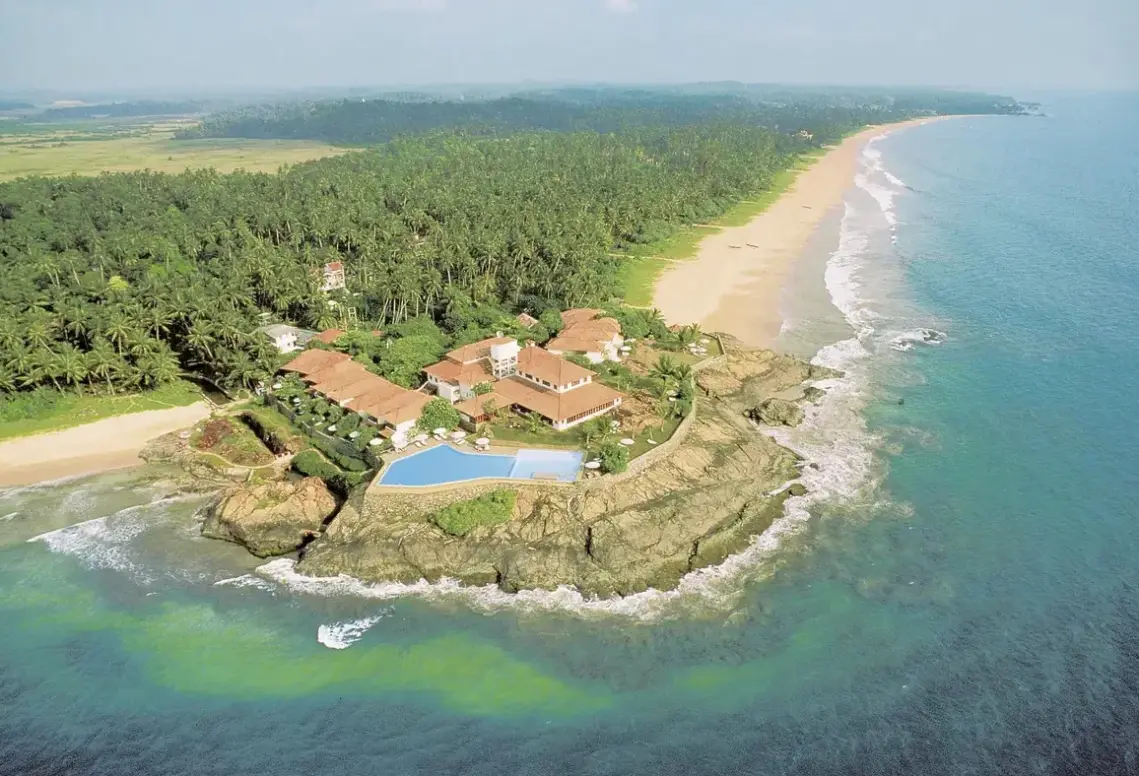 Plaża przy hotelu Jetwing Saman Villas