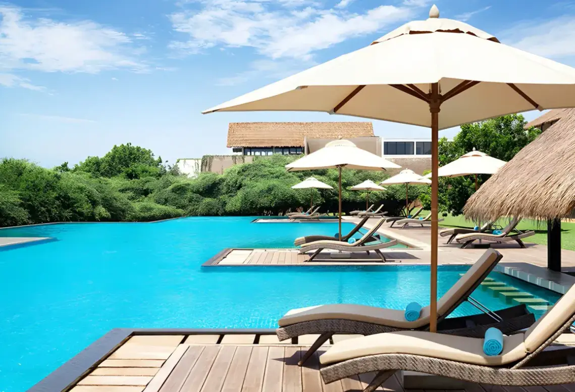 Basen w hotelu Jetwing Yala