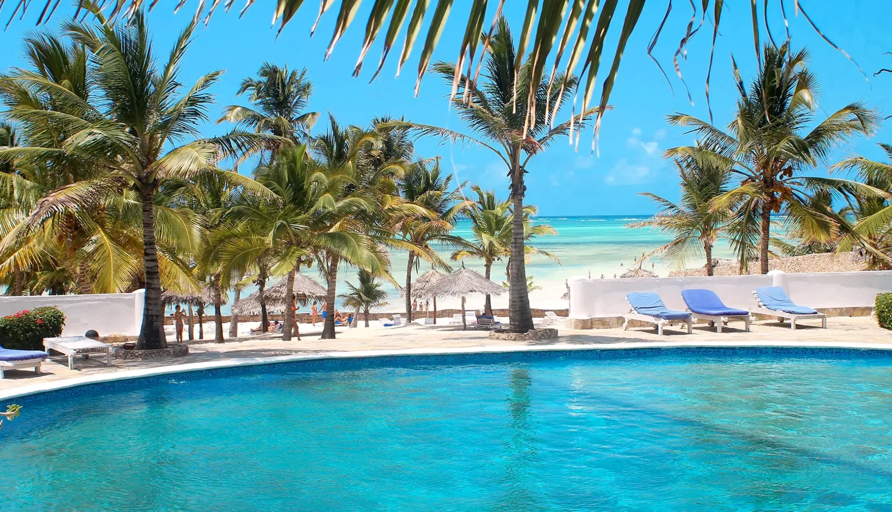 Basen w hotelu Jumbo Resort