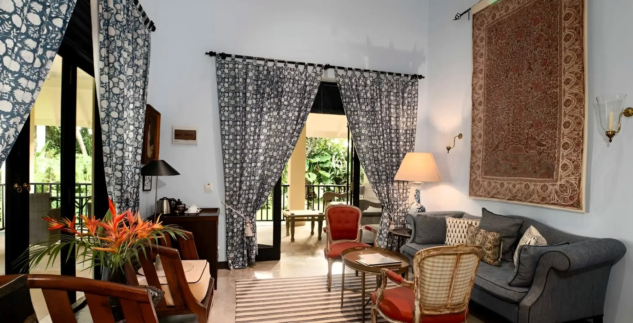 Lobby hotelu Kahanda Kanda Boutique Hotel