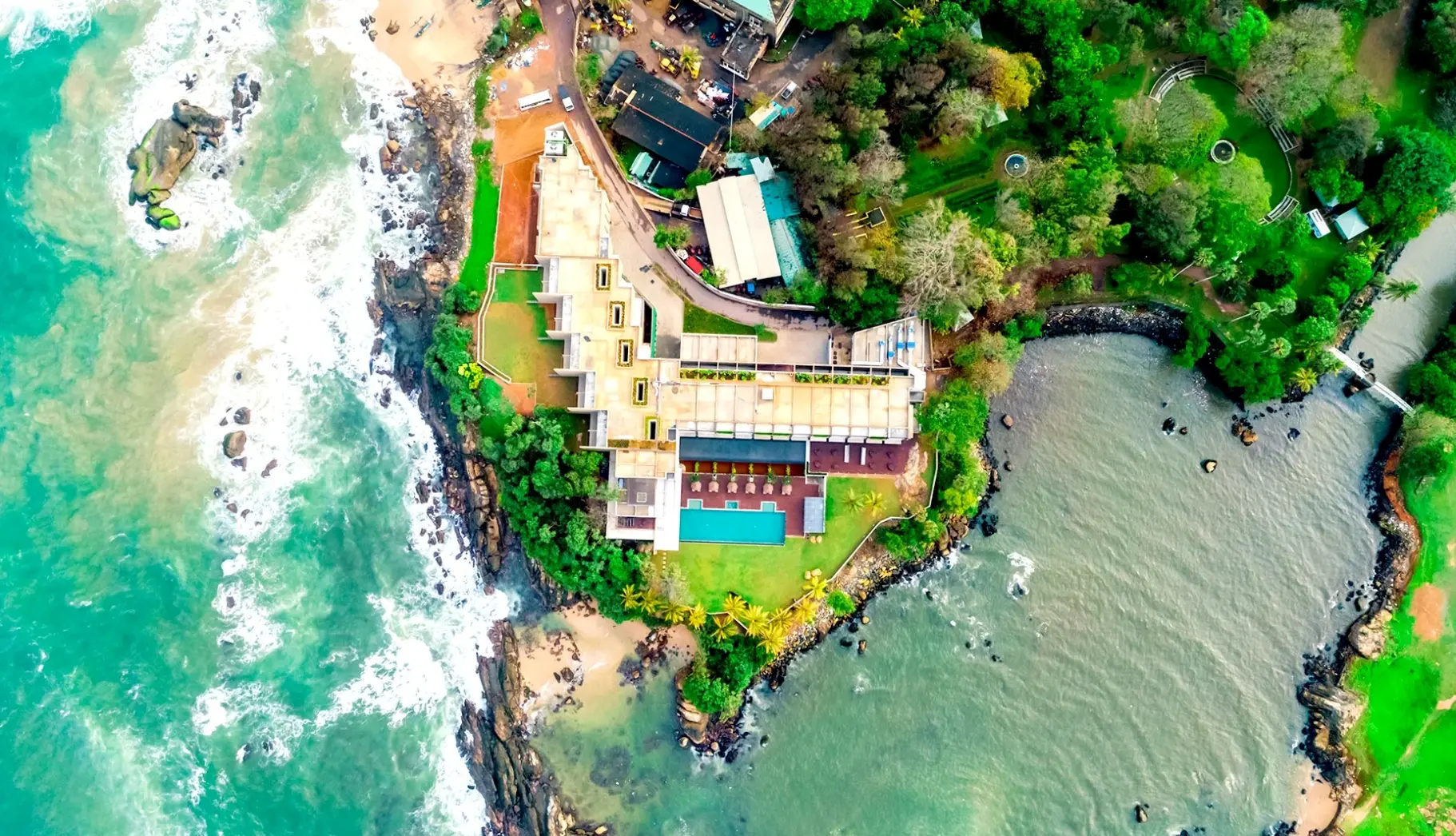 Obiekt hotelu Le Grand Galle
