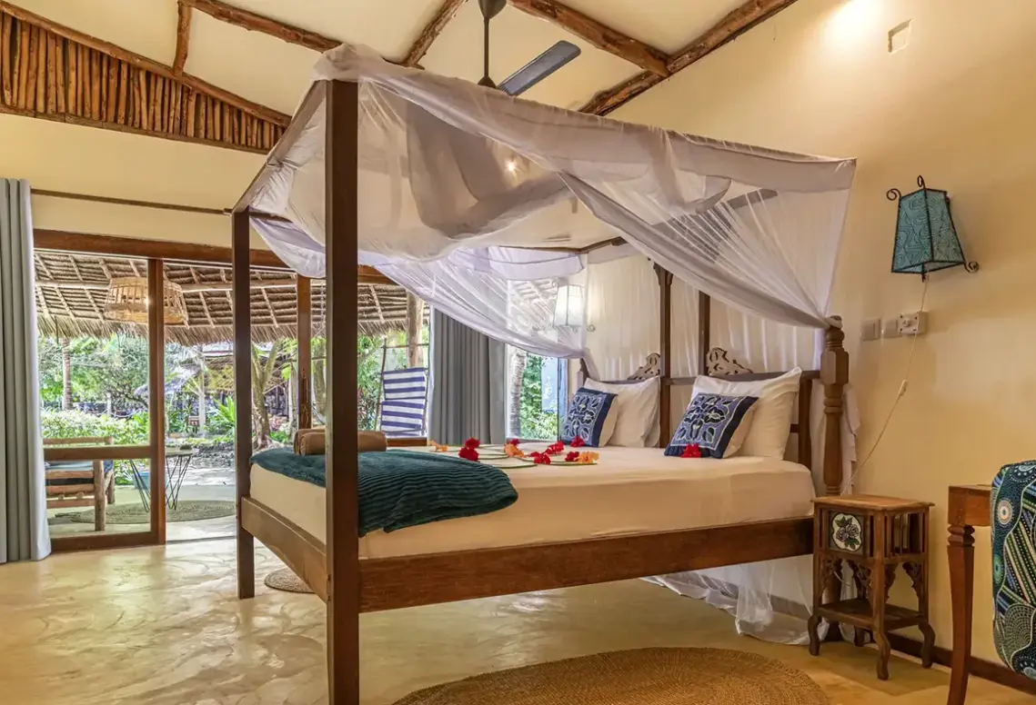 Pokój w hotelu Marafiki Bungalows