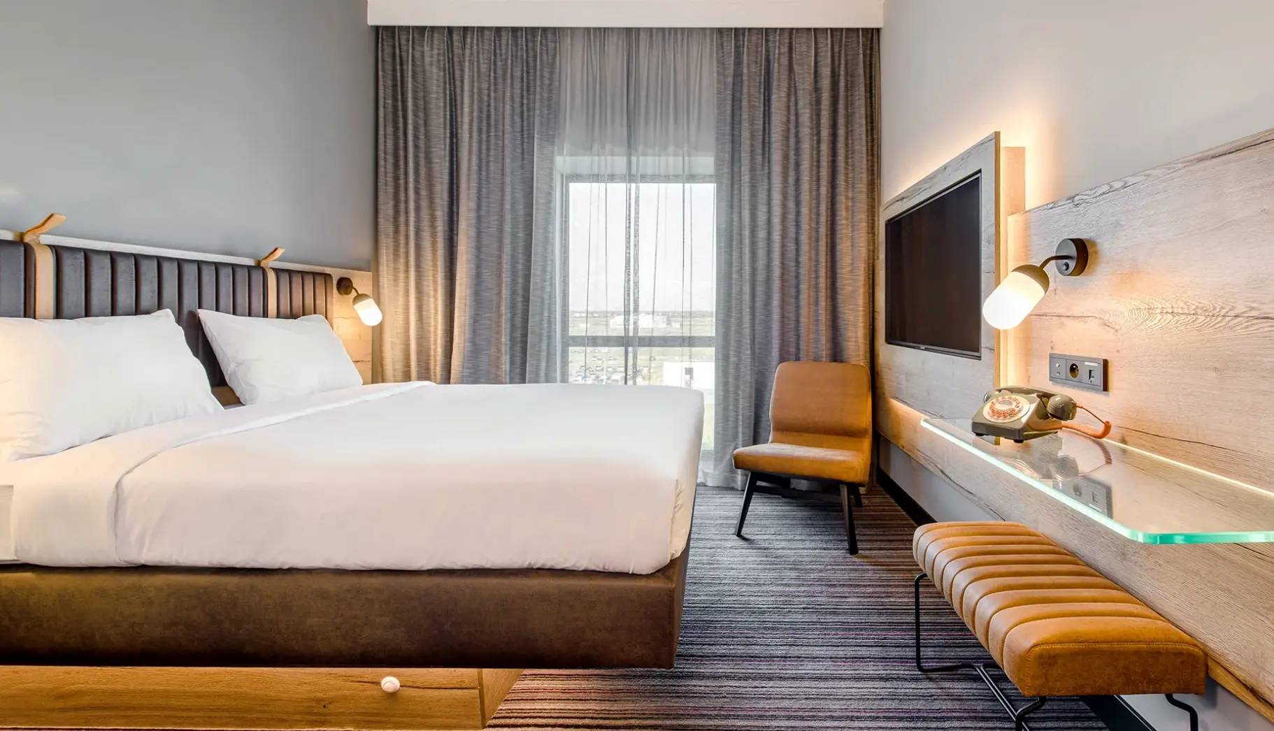 Pokój w hotelu Moxy Poznań Airport