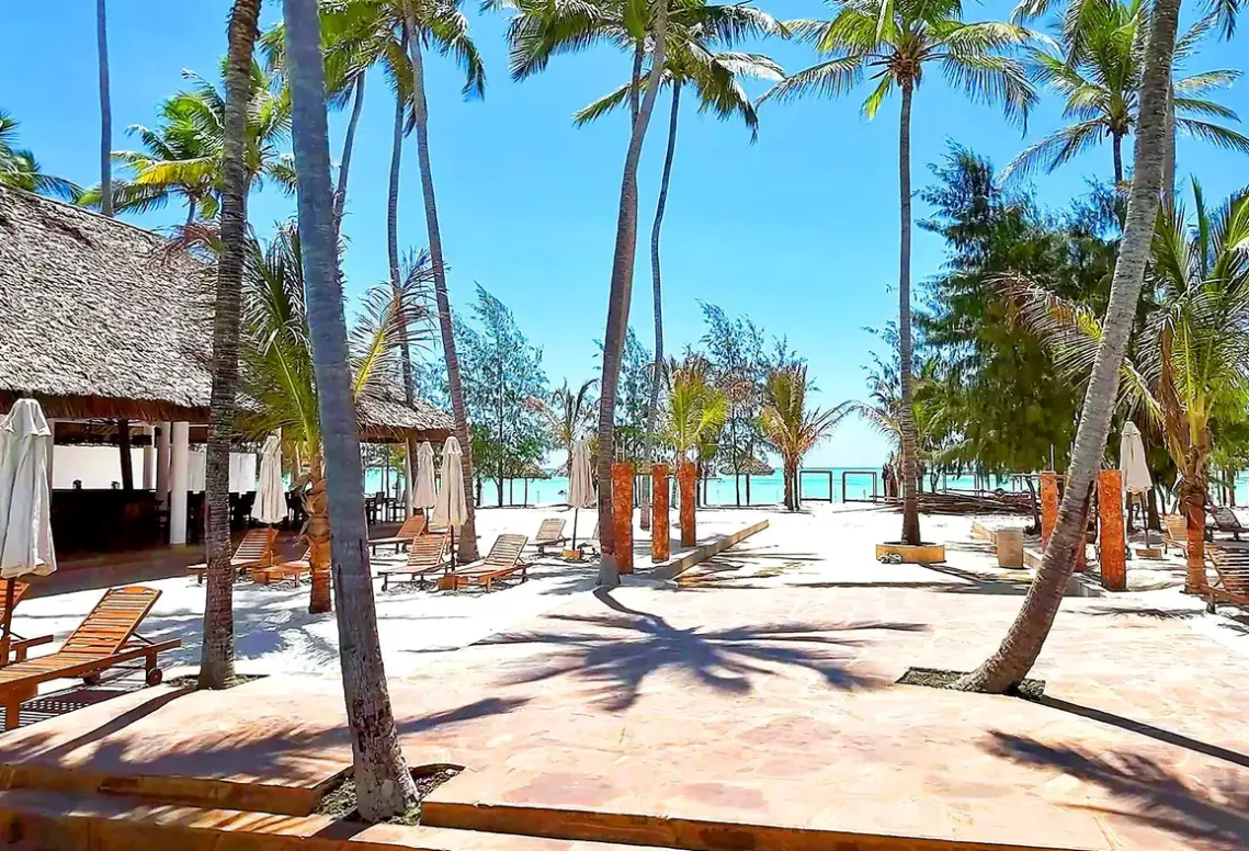 Plaża przy hotelu Sbh Monica Zanzibar