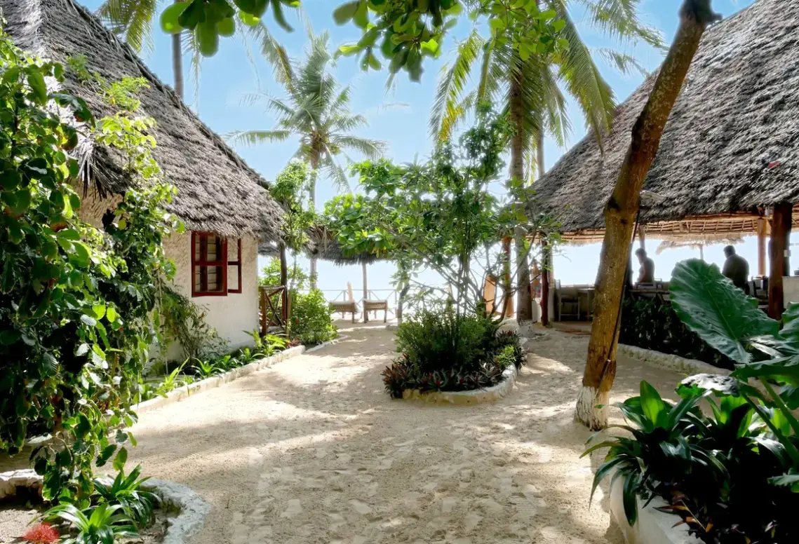Plaża przy hotelu Sea View Lodge