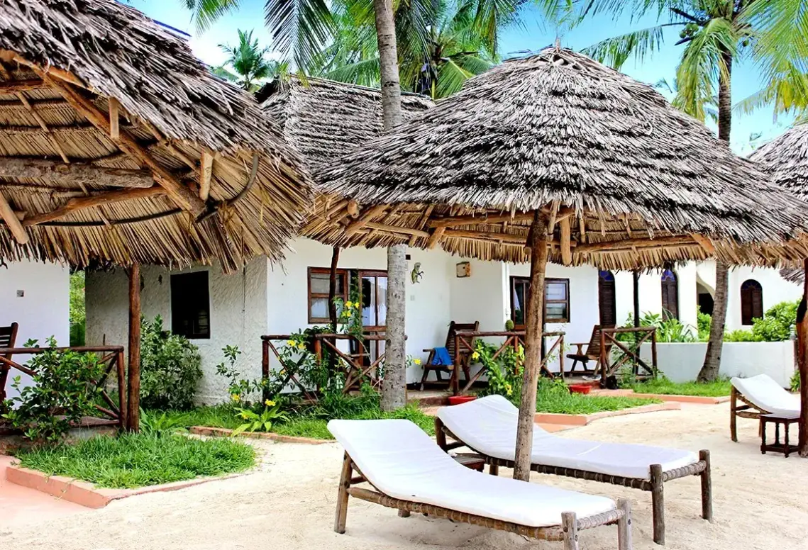 Plaża przy hotelu Sea View Lodge