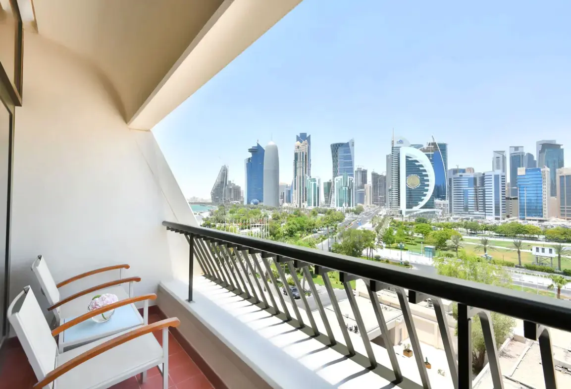 Widok z hotelu Sheraton Grand Doha Resort & Convention Hotel