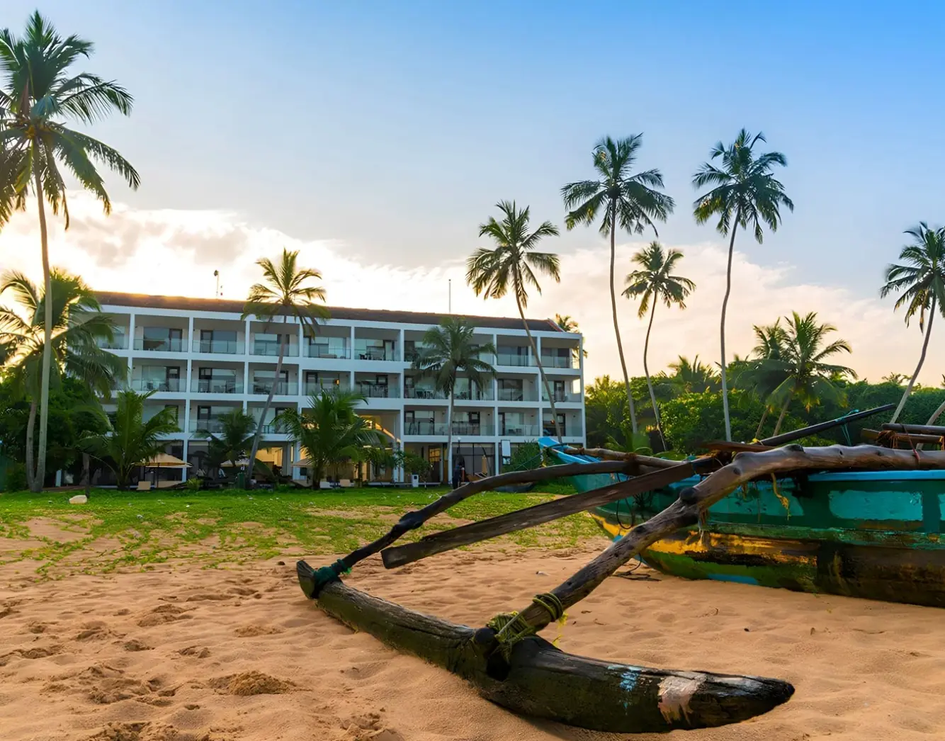 Plaża przy hotelu Shinagawa Beach