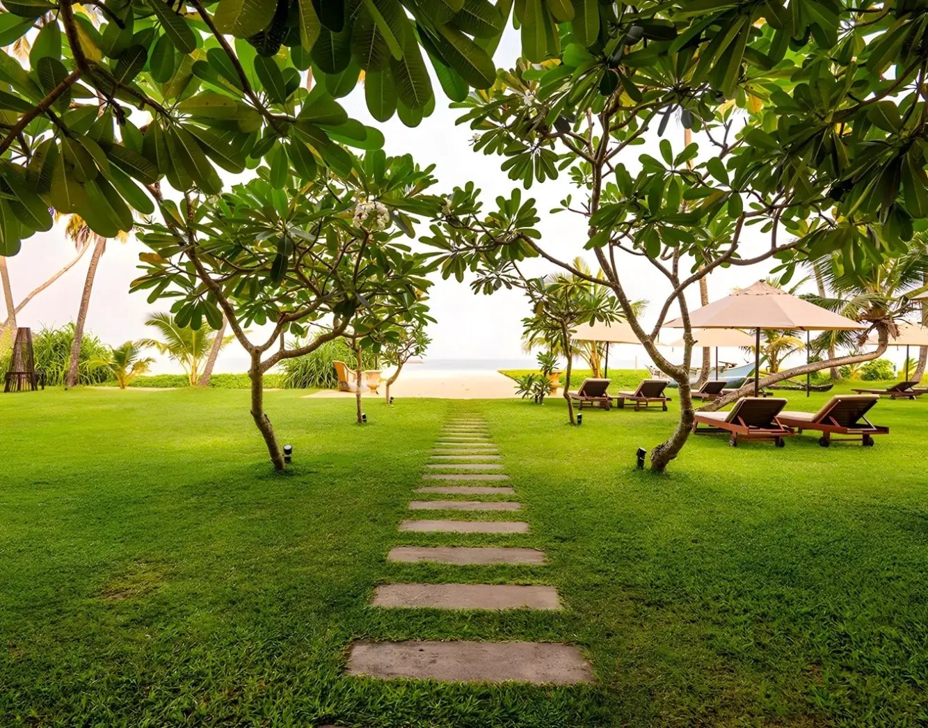 Plaża przy hotelu Shinagawa Beach