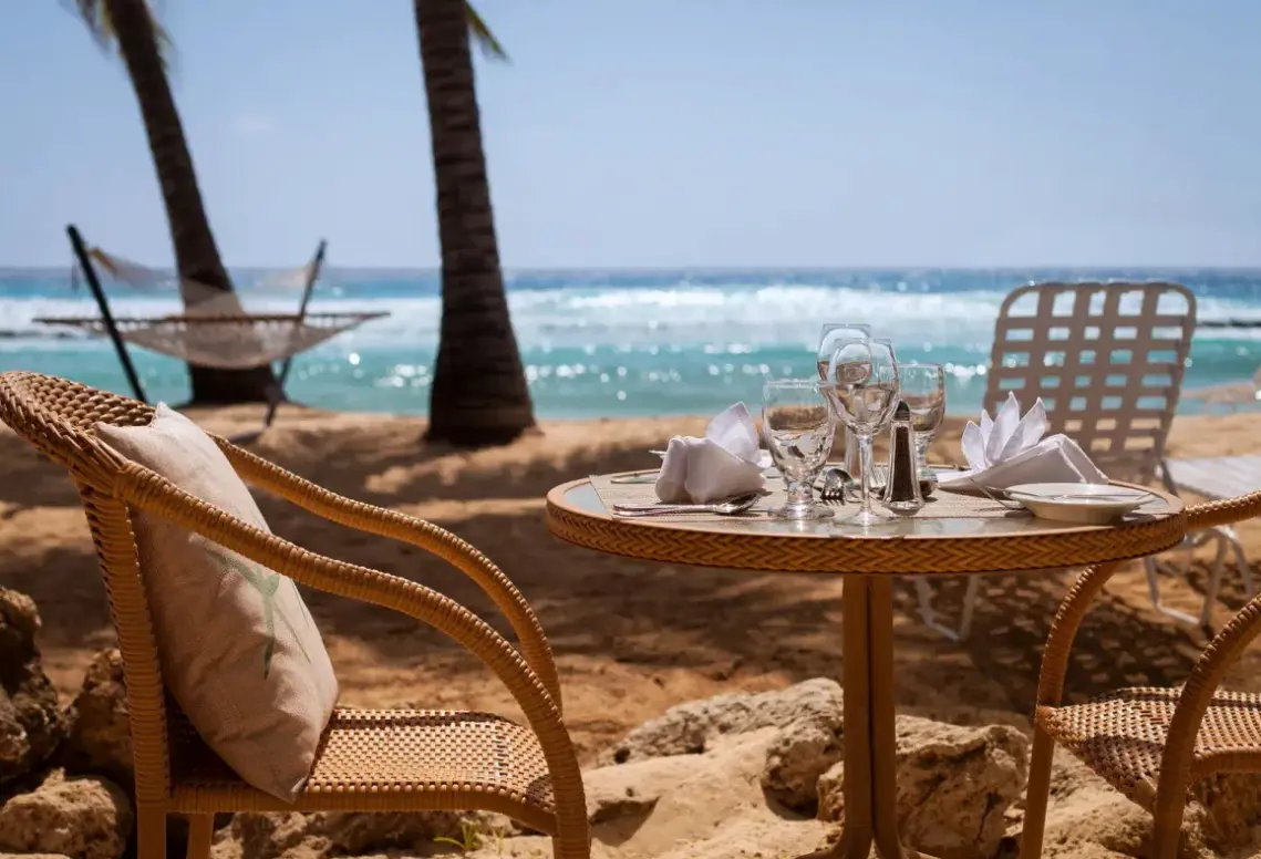 Plaża przy hotelu Sugar Bay Barbados
